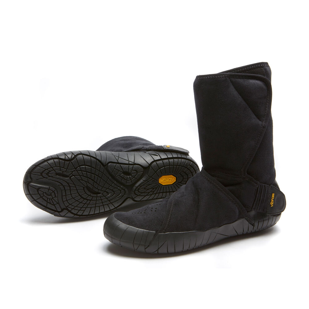 Vibram Furoshiki Eastern Traveler Classic Shearling Mid Bayan Bot Siyah,FD1823564